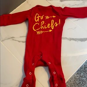 Chiefs onesie